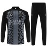 Paris Saint-Germain Sweat d'Entraînement Quarter-Zip 2023-24 Noire Pour Homme